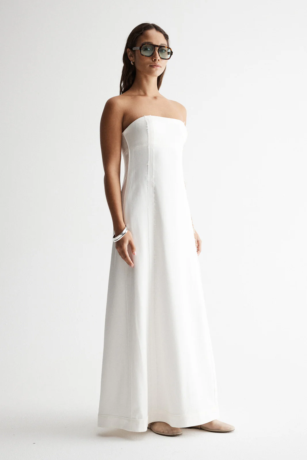 Petunia Dress White - Image 3