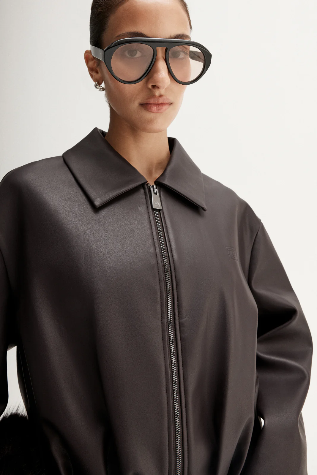 Rae Jacket Aubergine - Image 2