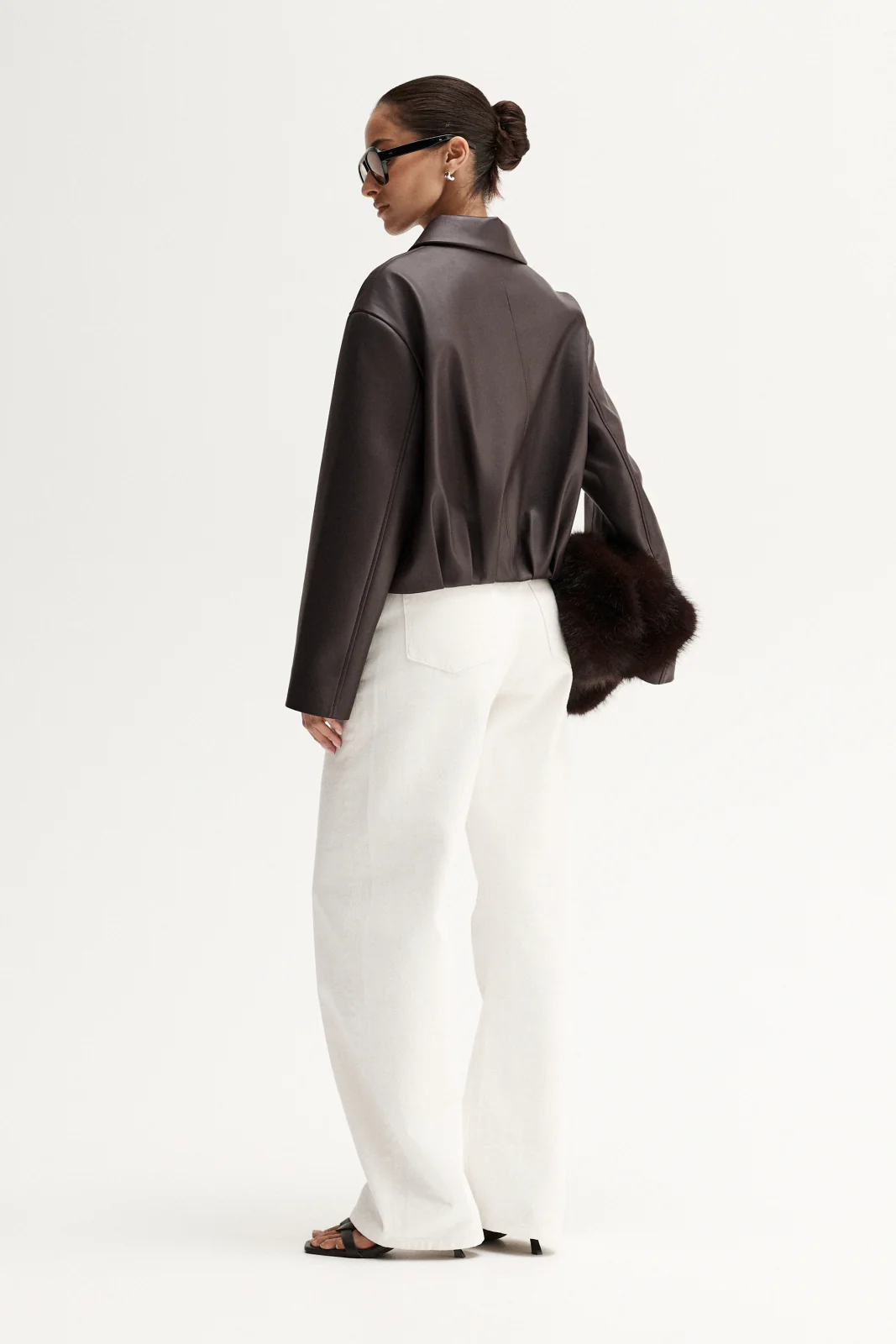 Rae Jacket Aubergine - Image 4