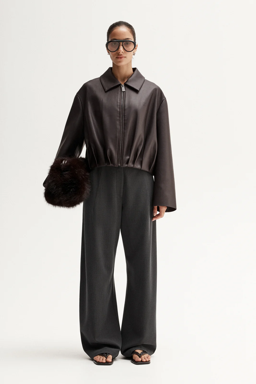 Rae Jacket Aubergine - Image 5