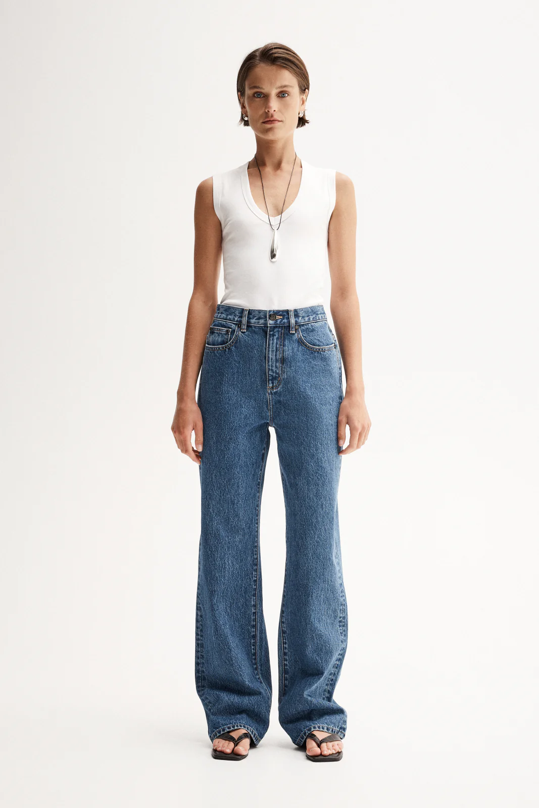 Riley Tank Top White