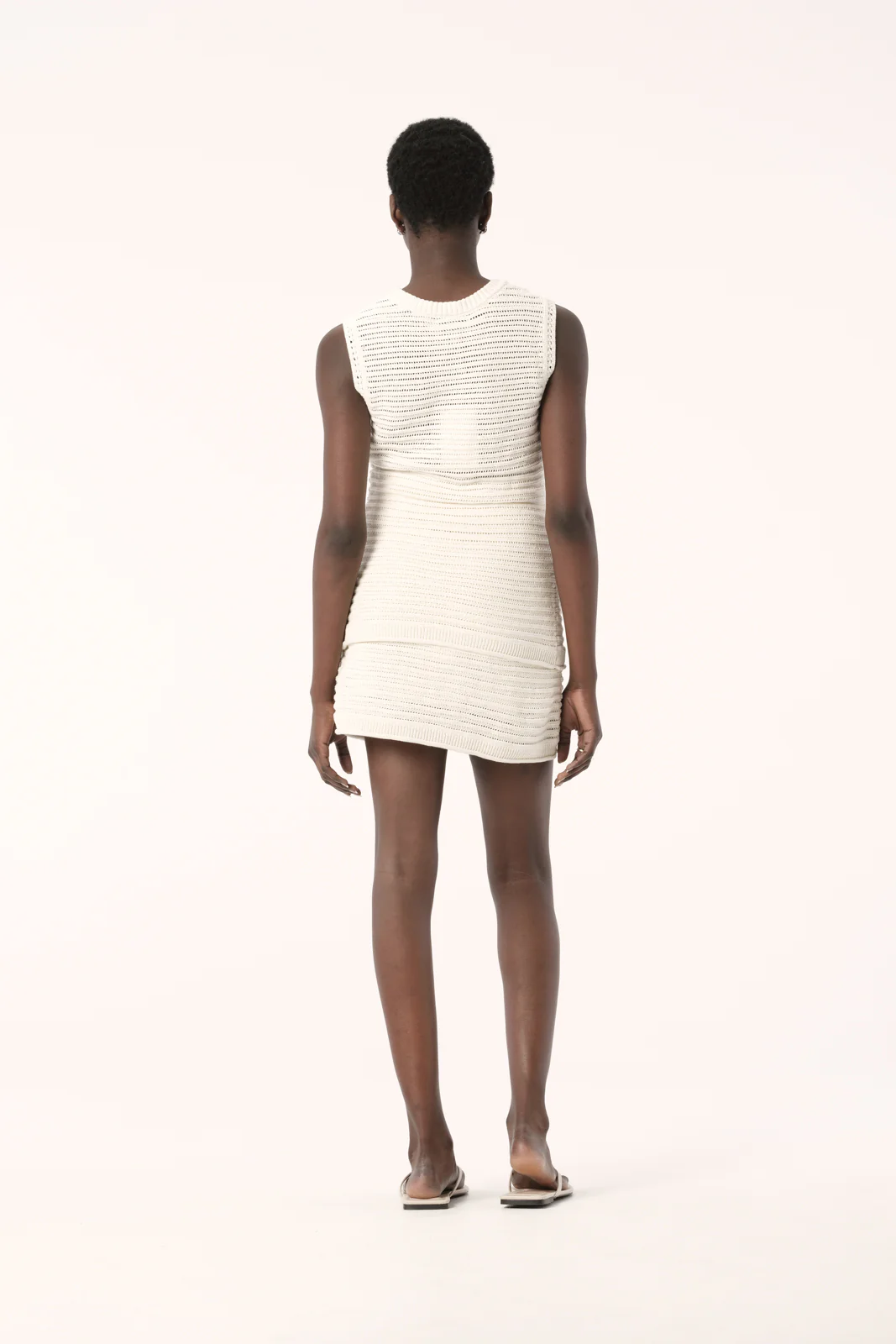Rohe Knit Skirt Ecru - Image 5