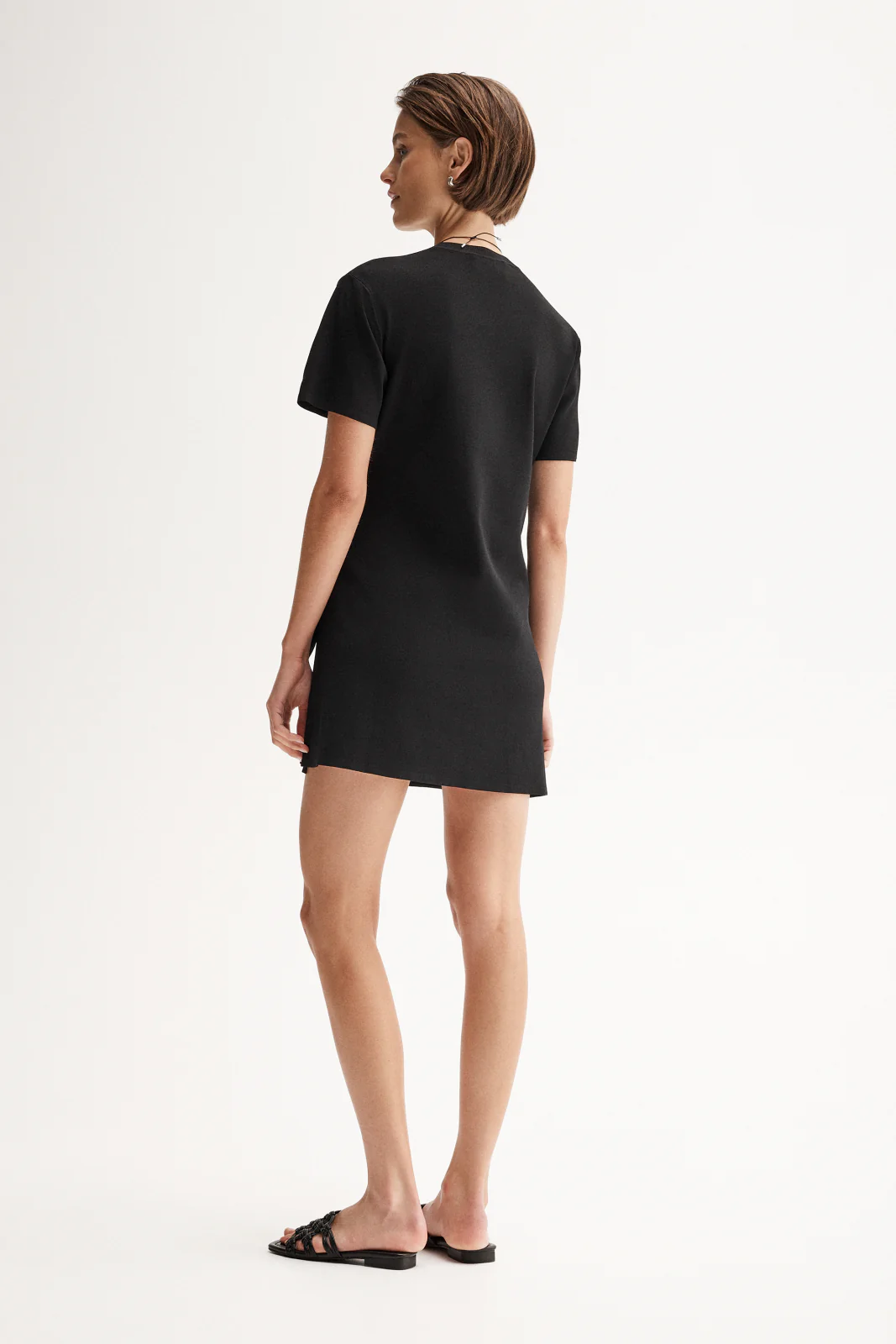 Romeo Mini Dress Black - Image 5