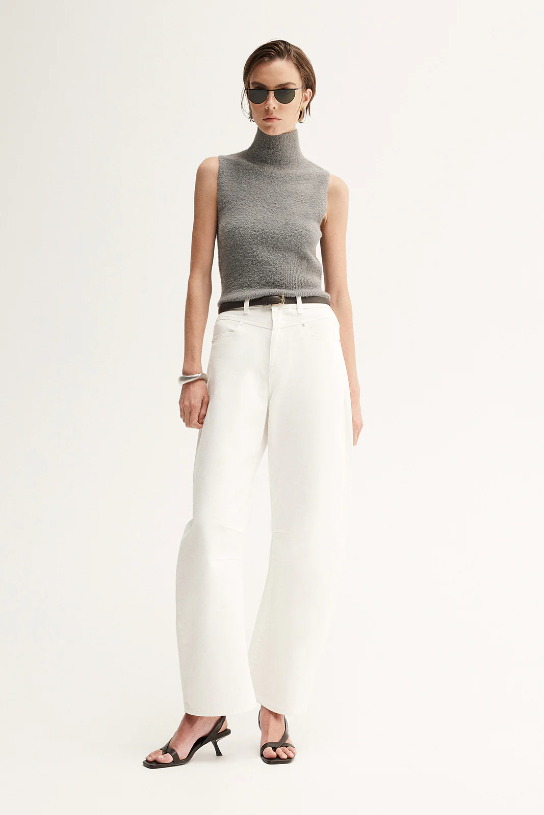 Ronnie Knit Top Grey