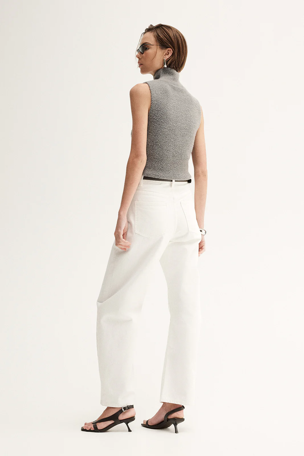 Ronnie Knit Top Grey - Image 5