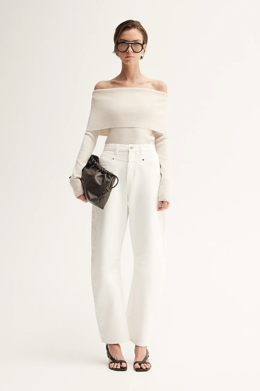 Sadie Knit Top Oatmarle