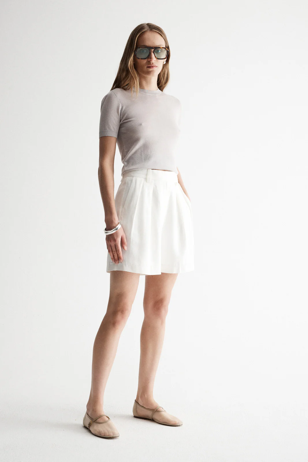 Sandy Knit Tee Stone - Image 4