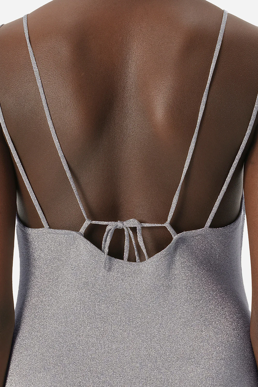 Selene Knit Dress Chrome - Image 7
