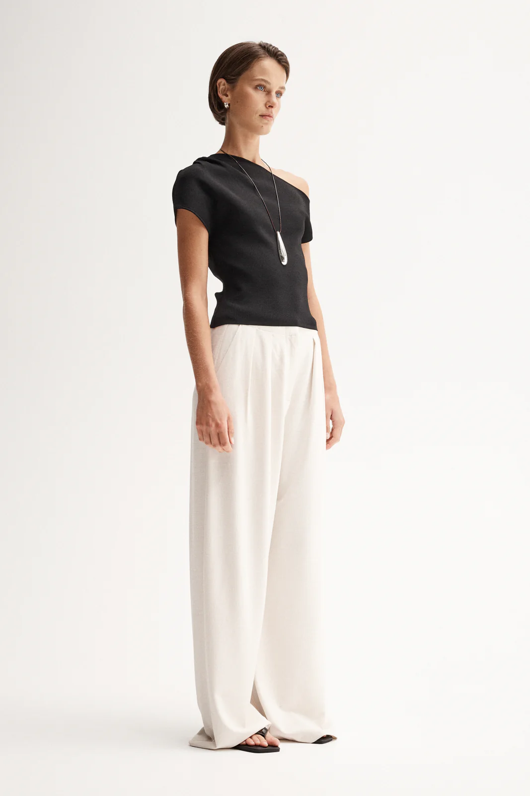 Serena Knit Top Black - Image 3