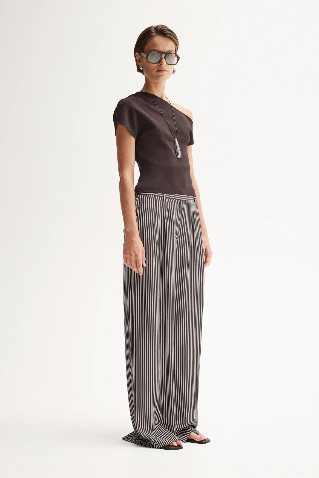 Serena Knit Top Chocolate - Image 3