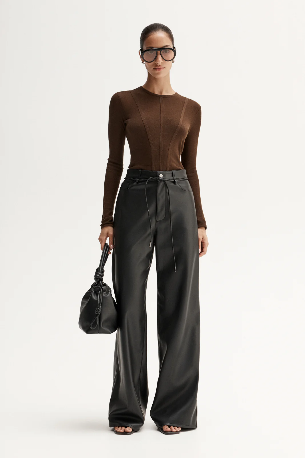 Silia Knit Top Tan