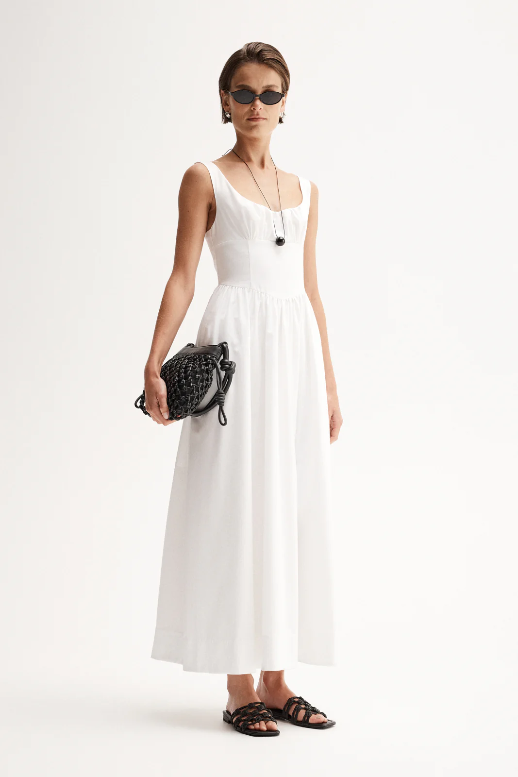 Sonia Maxi Dress White - Image 3
