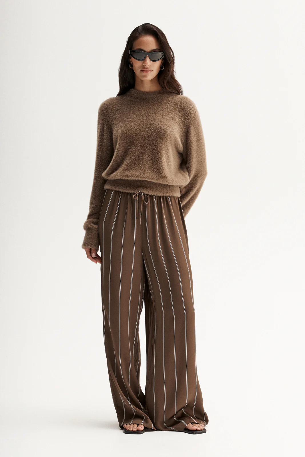 Tate Knit Top Tan