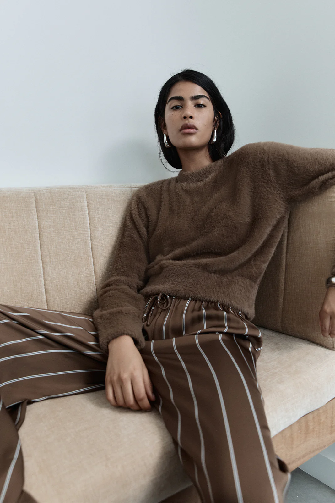 Tate Knit Top Tan - Image 6