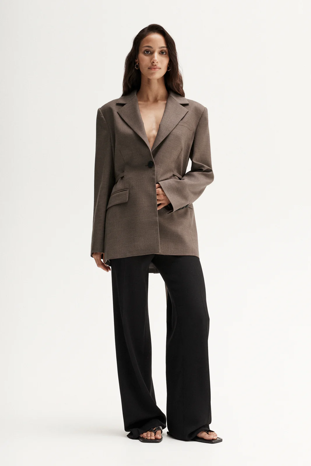 Wesley Blazer Chocolate - Image 3