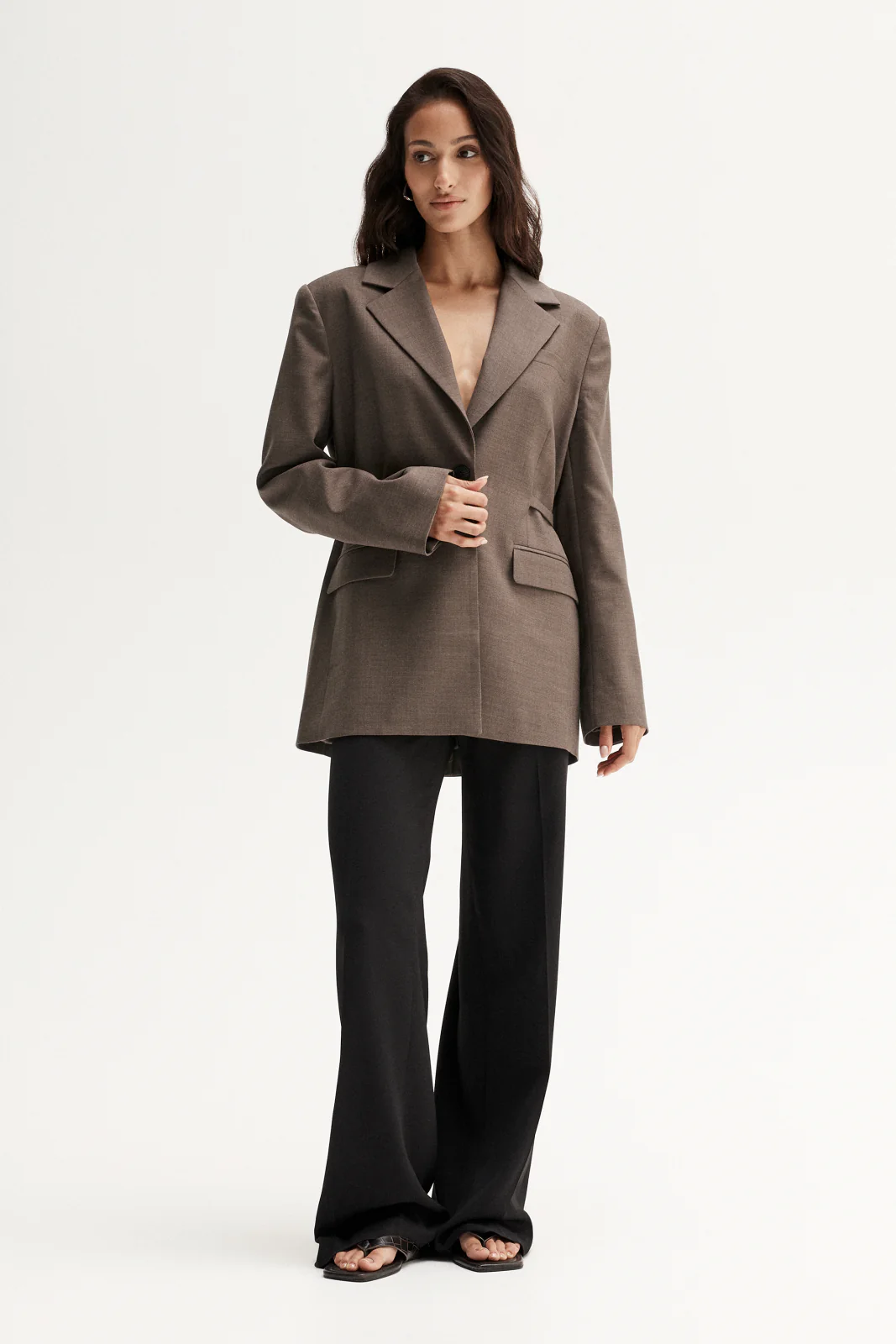 Wesley Blazer Chocolate - Image 4