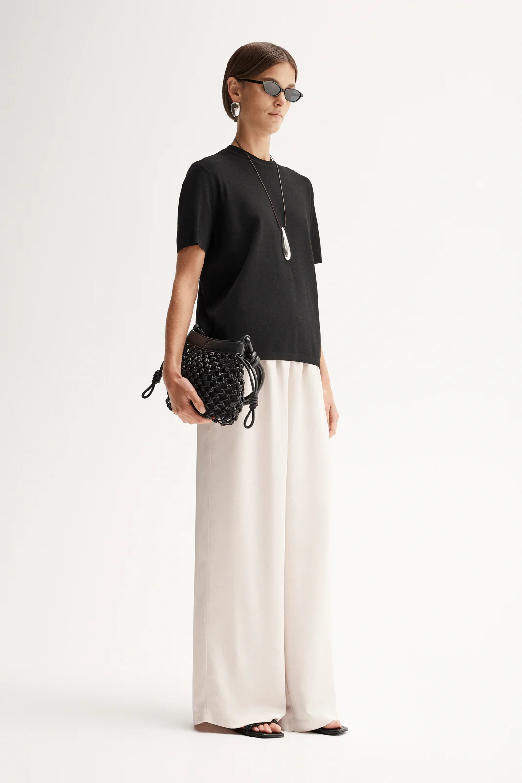 Wilbour Knit Tee Black - Image 3