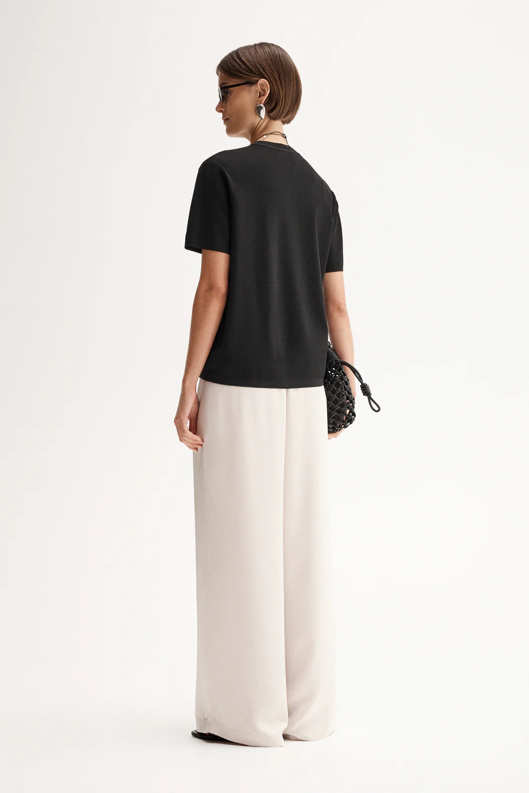 Wilbour Knit Tee Black - Image 4