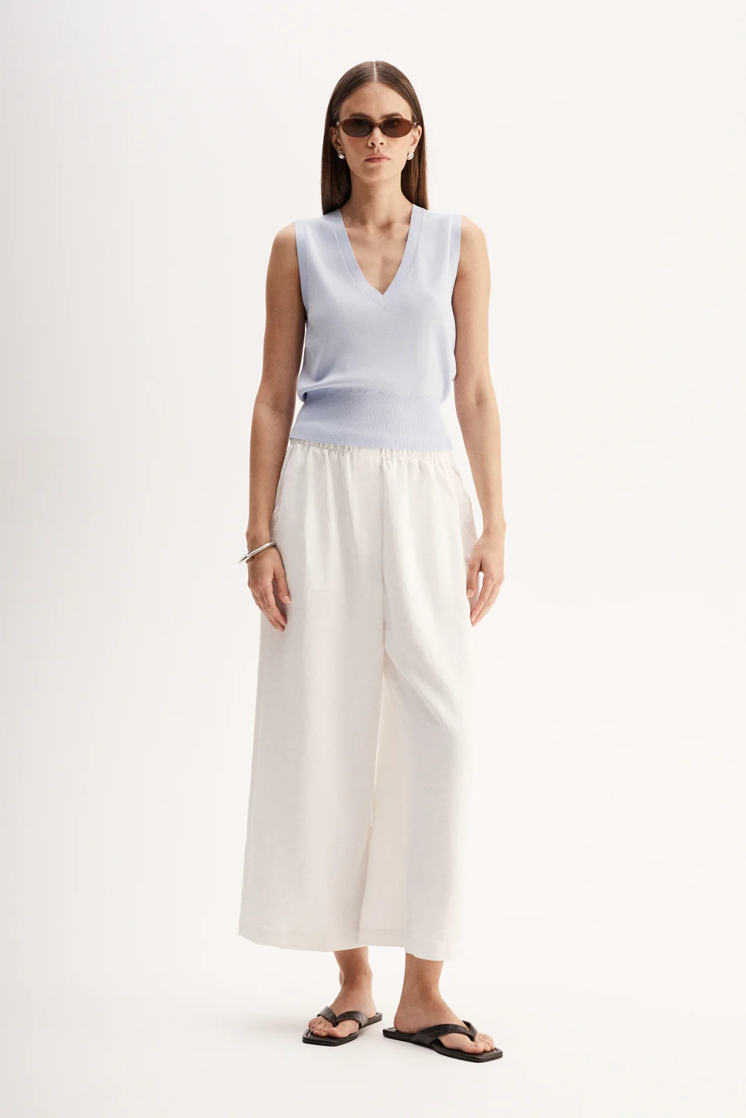 Winslet Knit Top Cornflower - Image 3