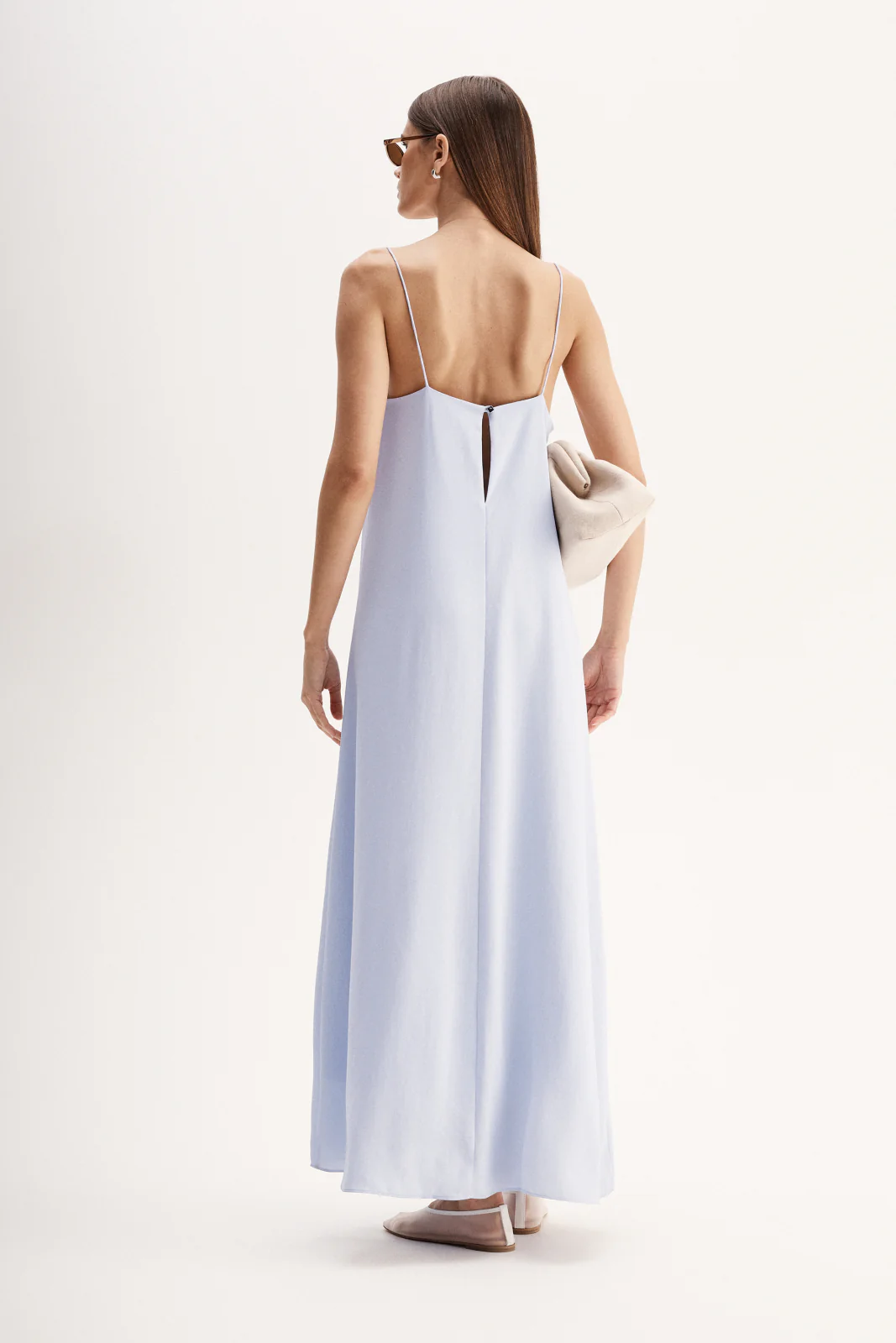 Wren Maxi Dress Soft Blue - Image 6