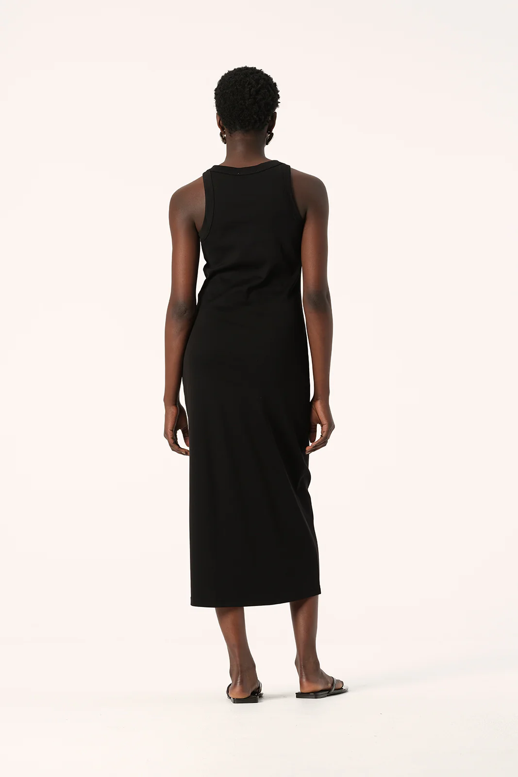 Zoe Tank Dress Black - Image 5